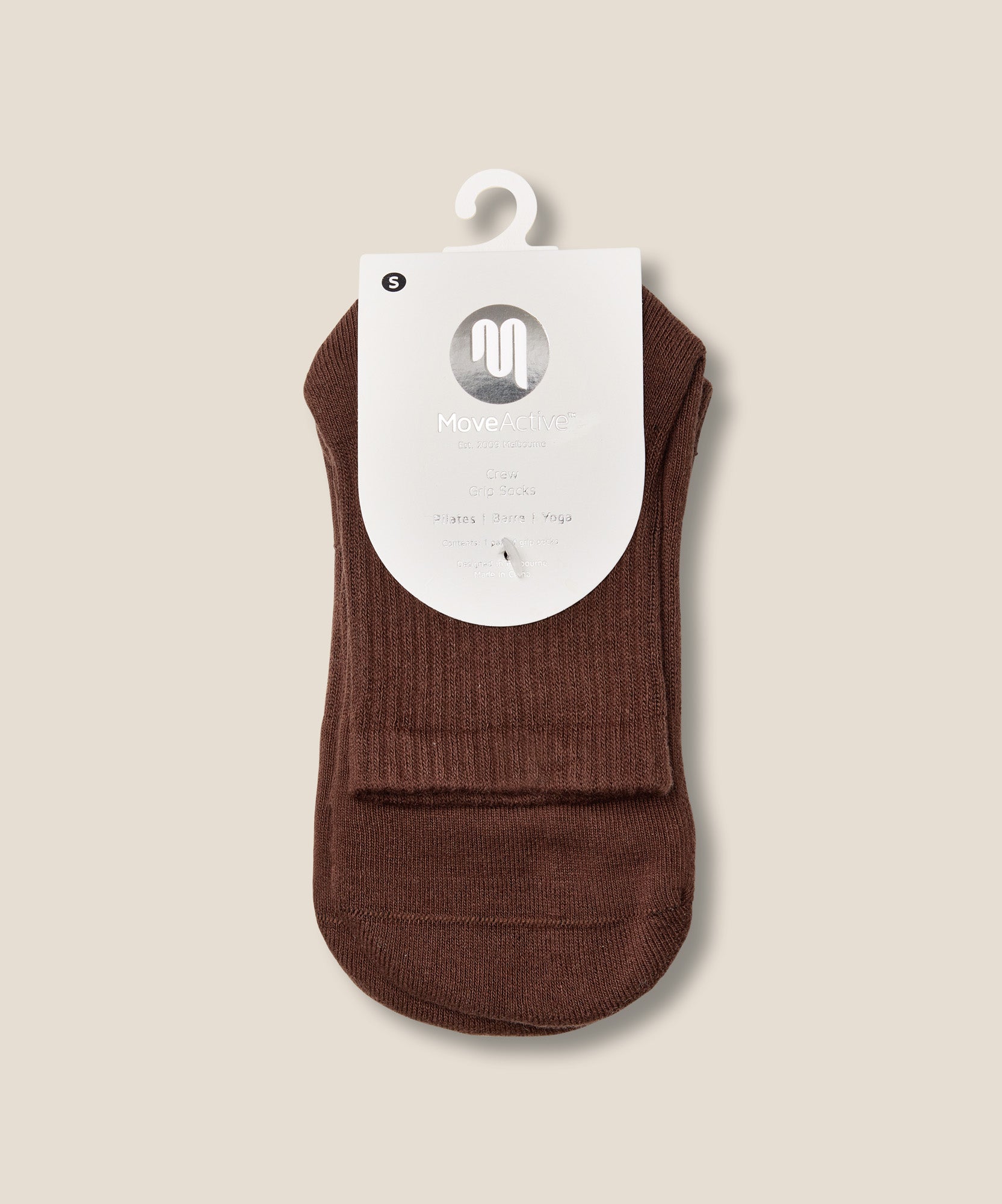 Crew Grip Socks - Espresso