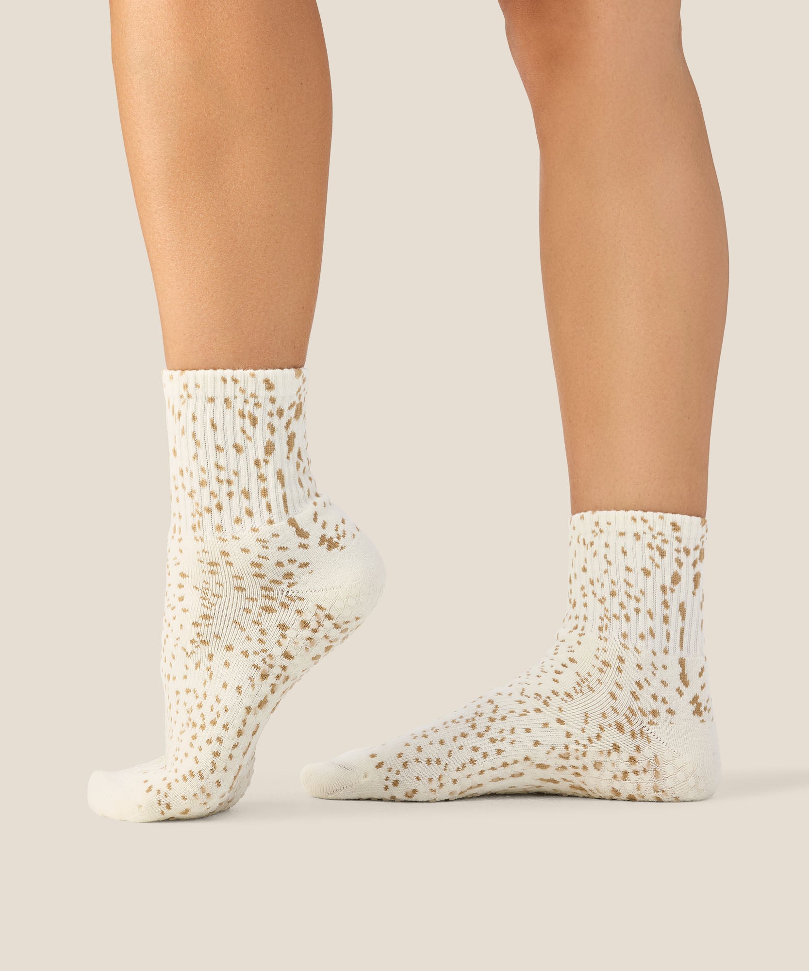 Crew Grip Socks - Fawn Oat