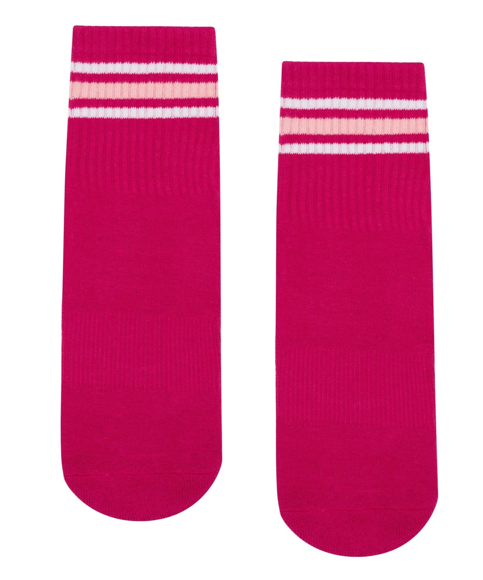 Crew Non Slip Grip Socks - Dahlia Stripes