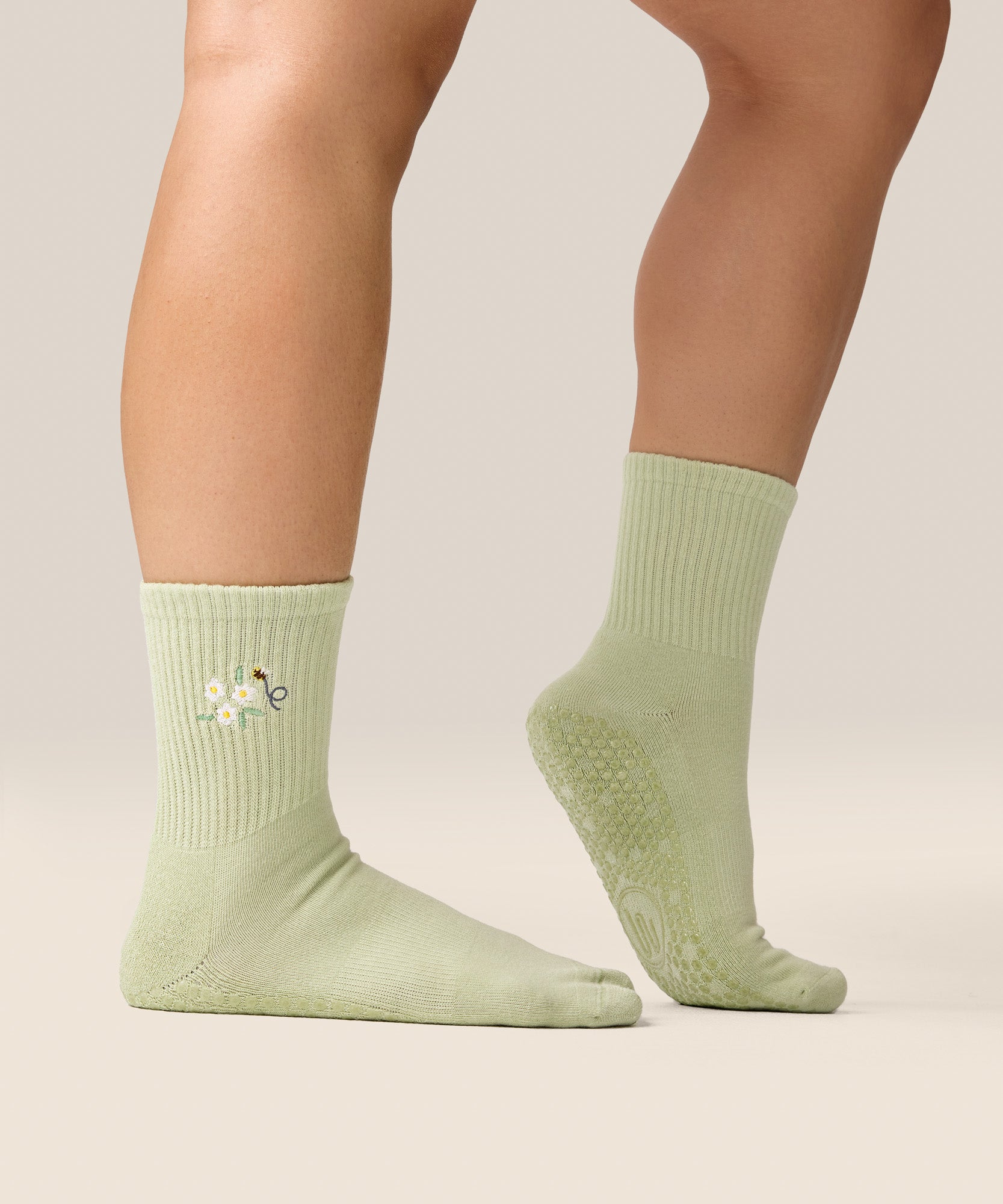 Crew Grip Socks - Meadow Sage