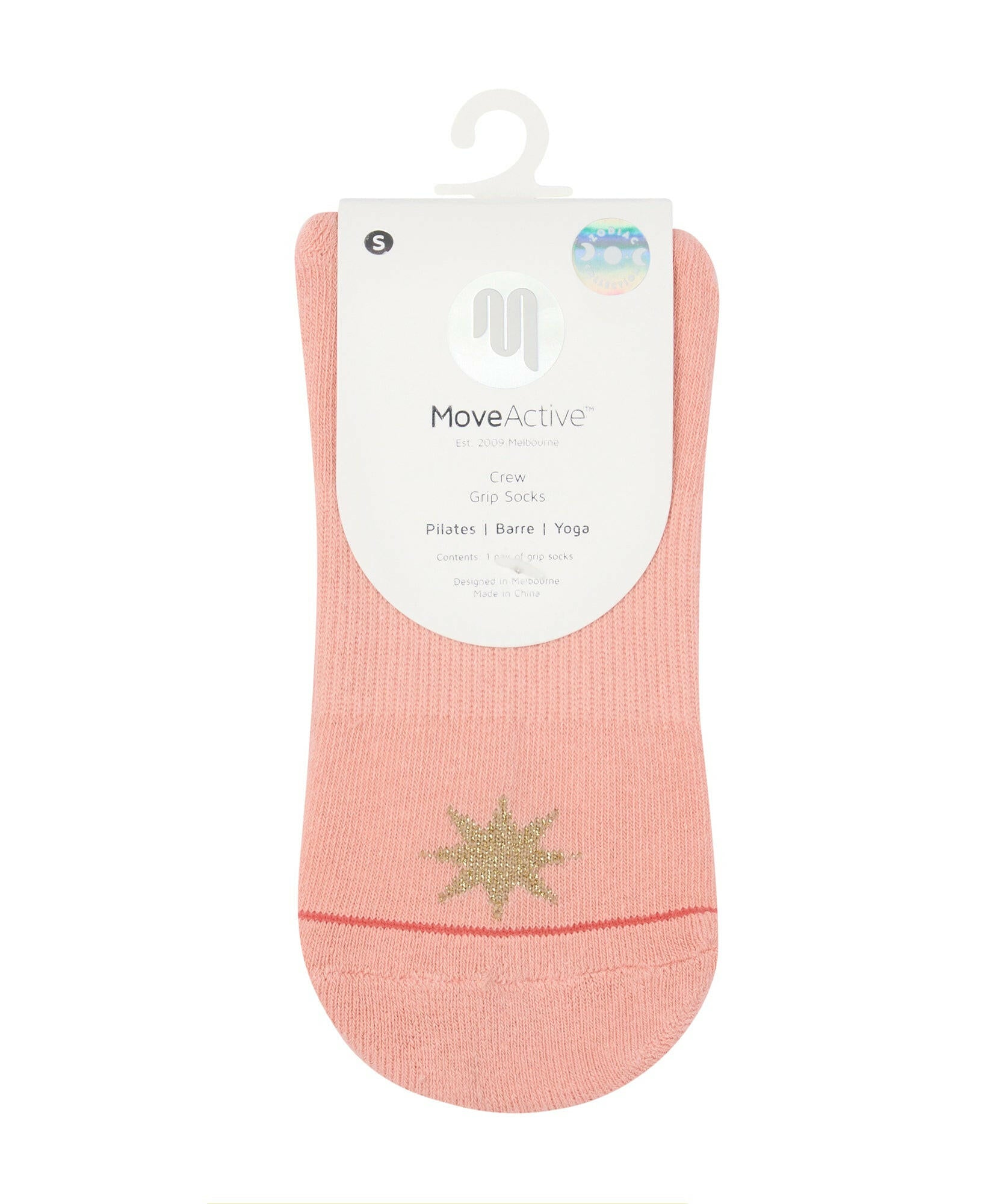 Crew Non Slip Grip Socks - Pisces.