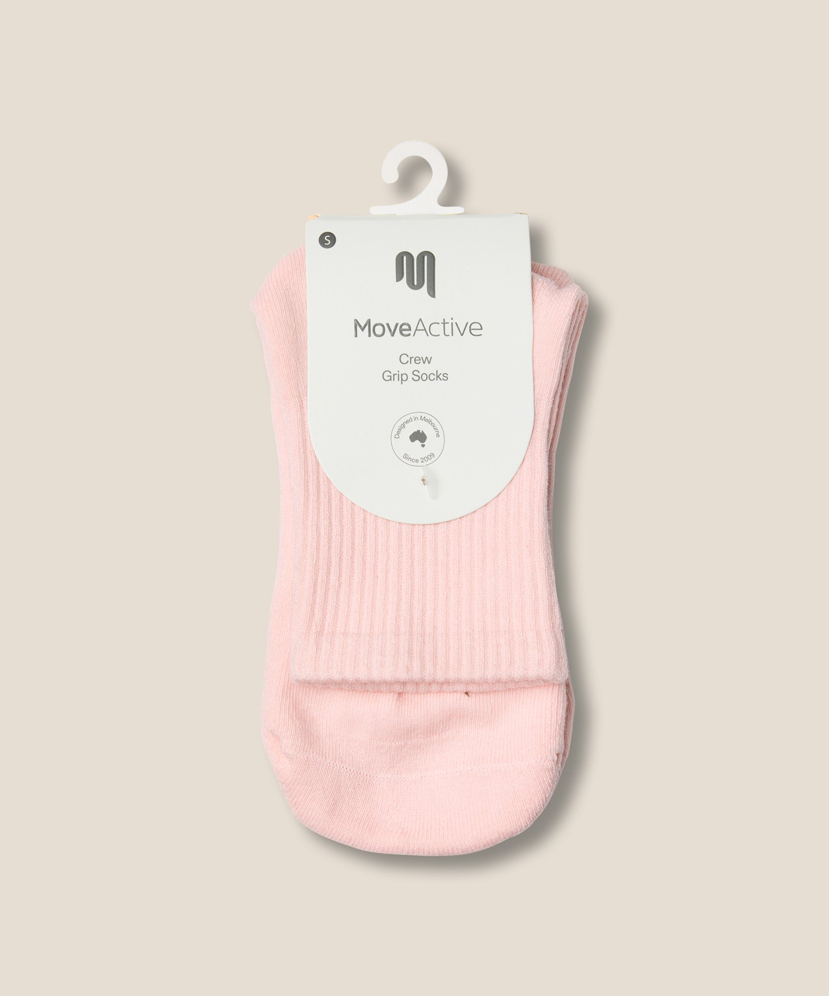 Crew Grip Socks - Sweet Pink