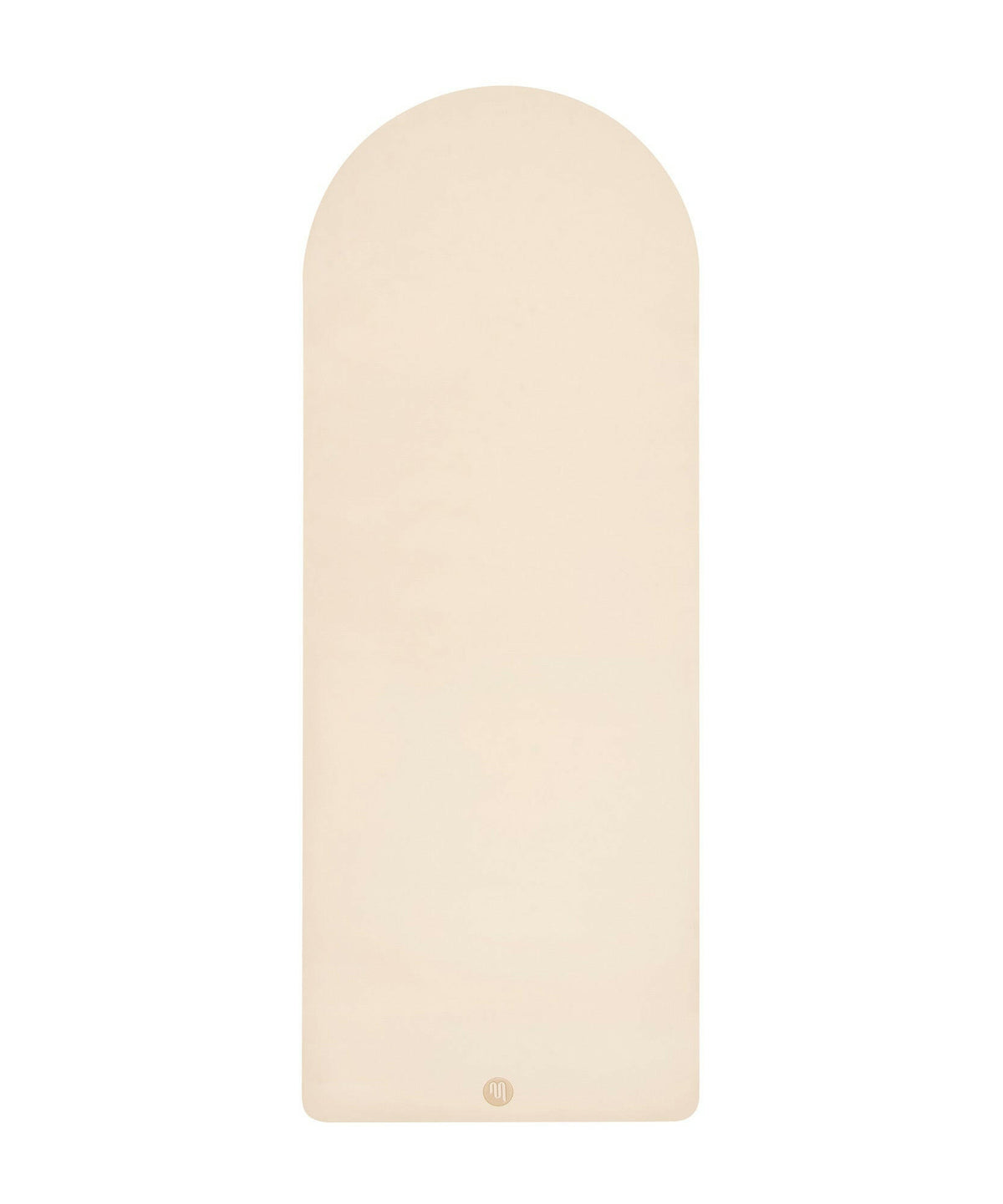 Vegan Leather Curved Studio Mat | Almond | MoveActive