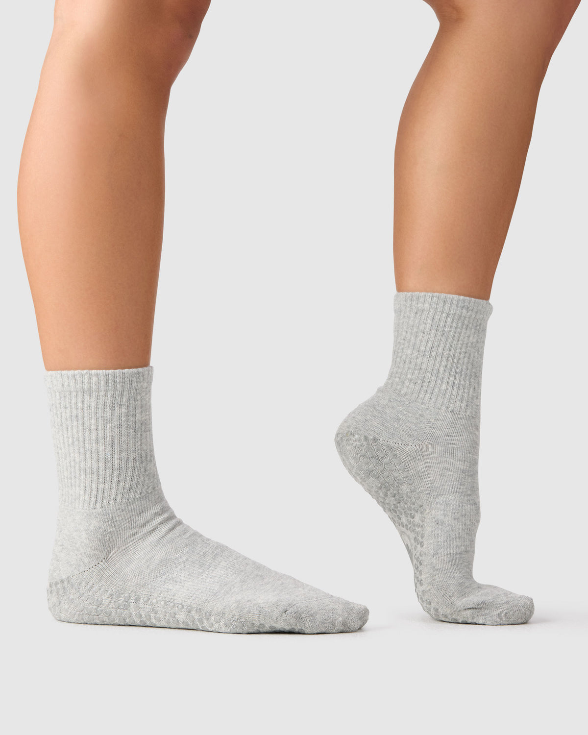 Crew Grip Sock - Grey Marle