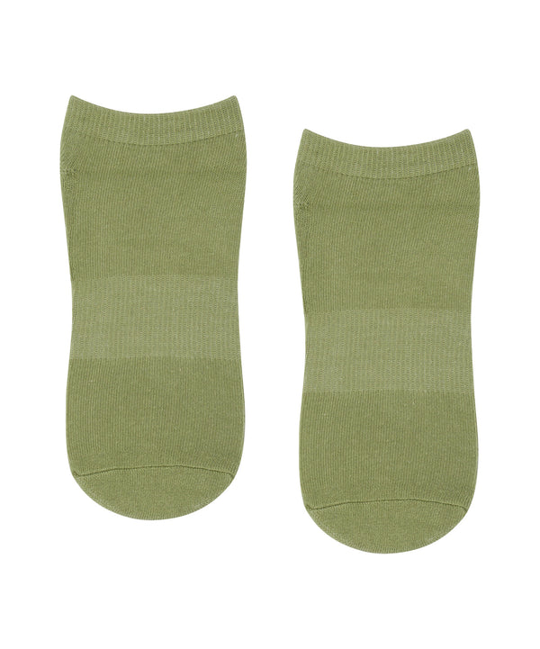 Classic Low Rise Grip Socks - Eucalyptus