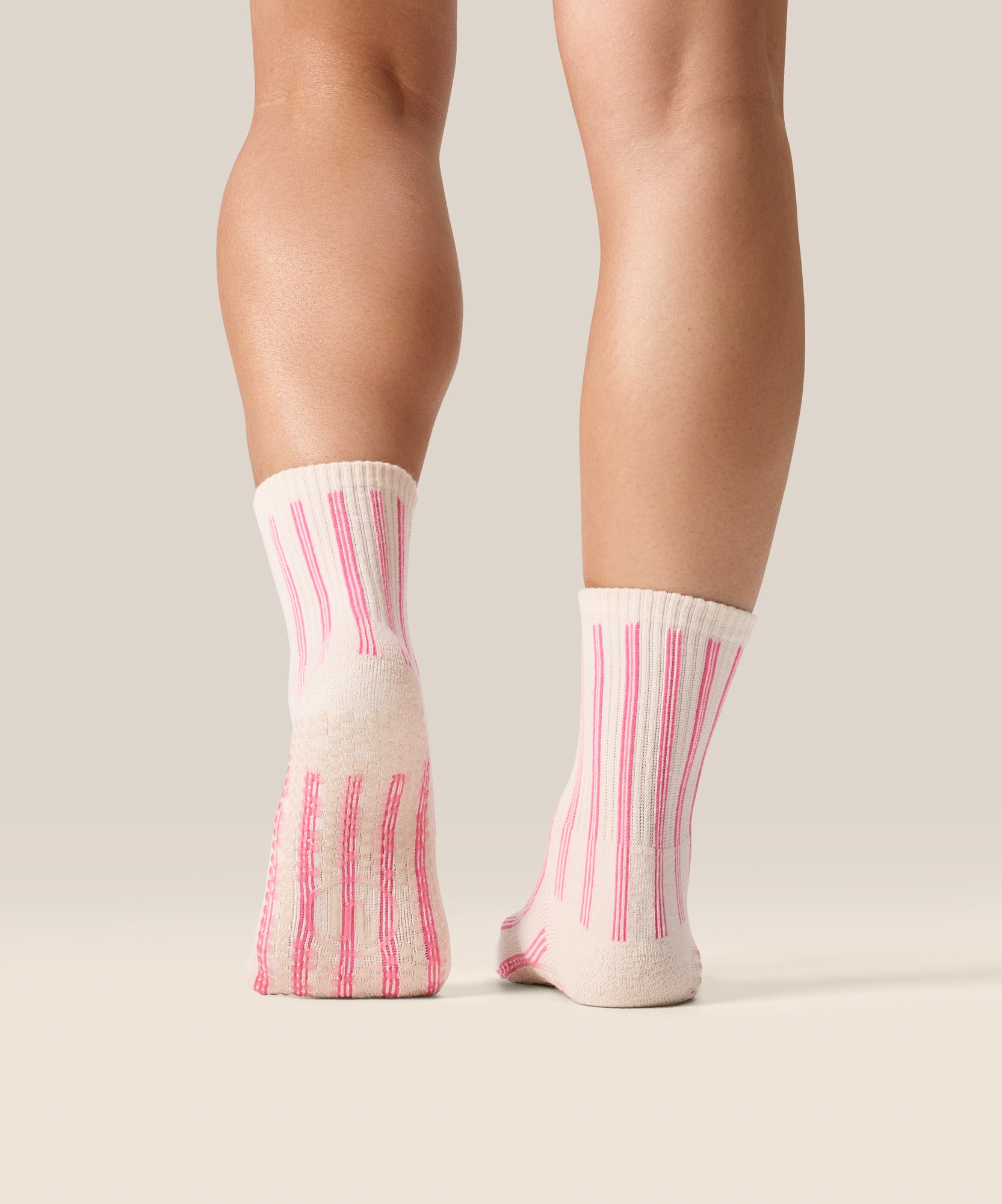 Crew Non Slip Grip Socks - Rosa Carnival