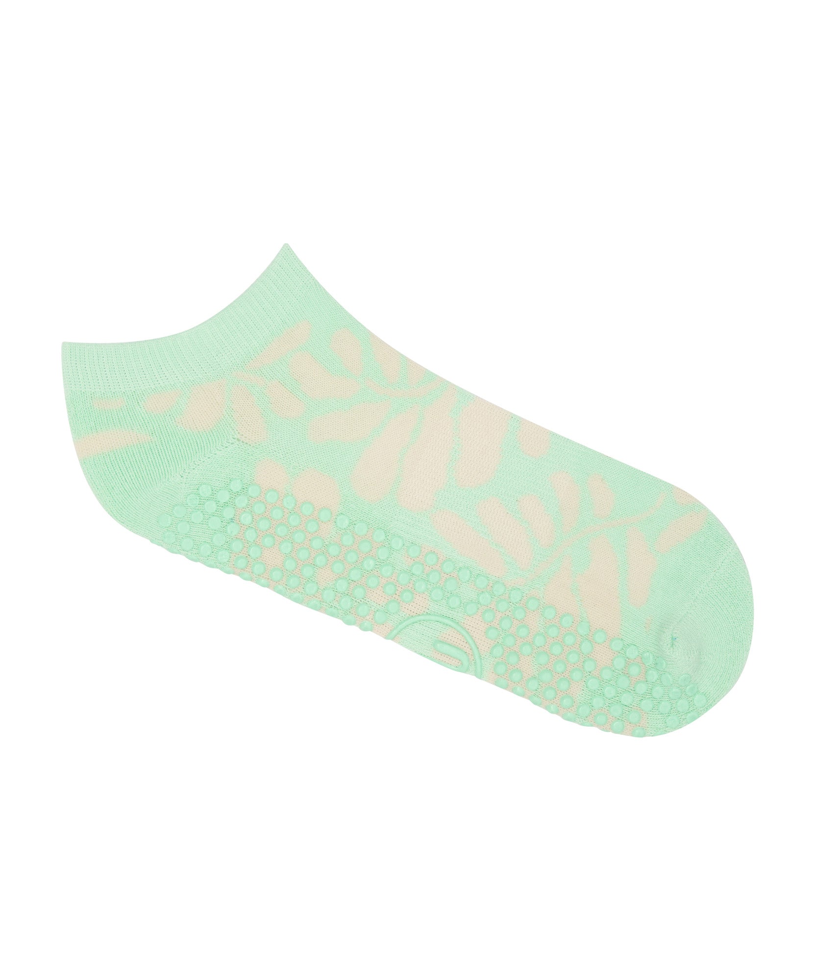 Classic Low Rise Grip Socks - Mint Canvas.