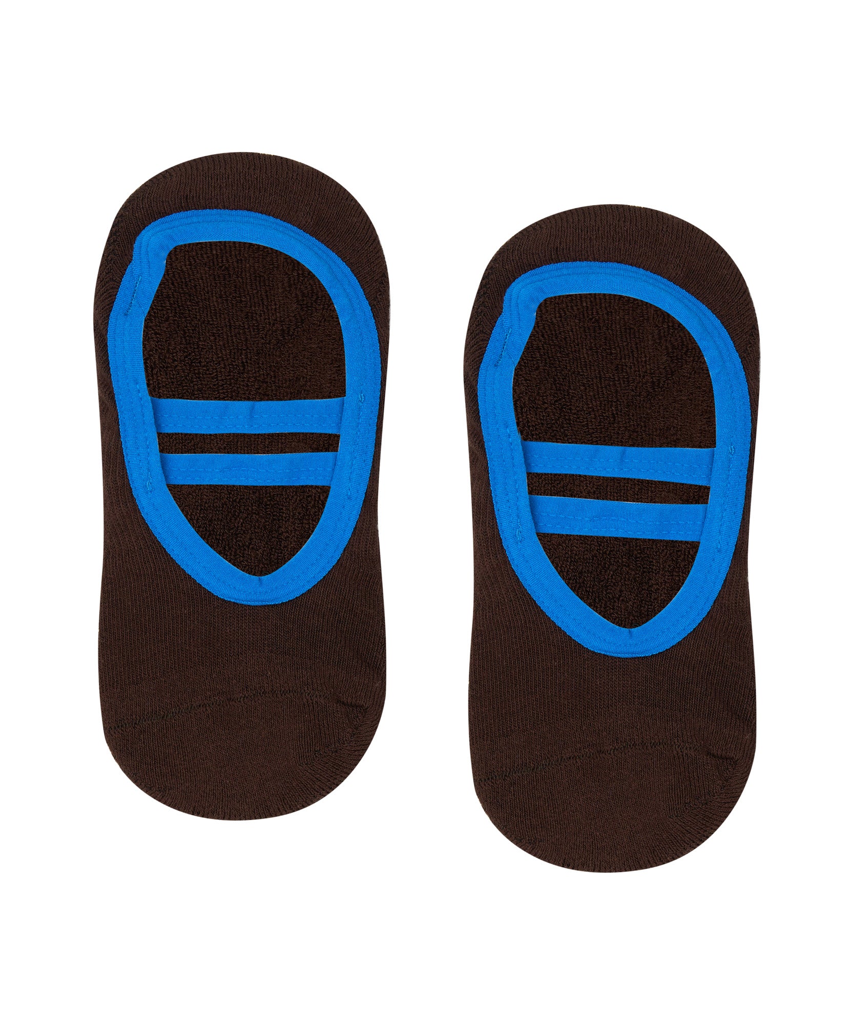 Ballet Non Slip Grip Socks - Mocha.