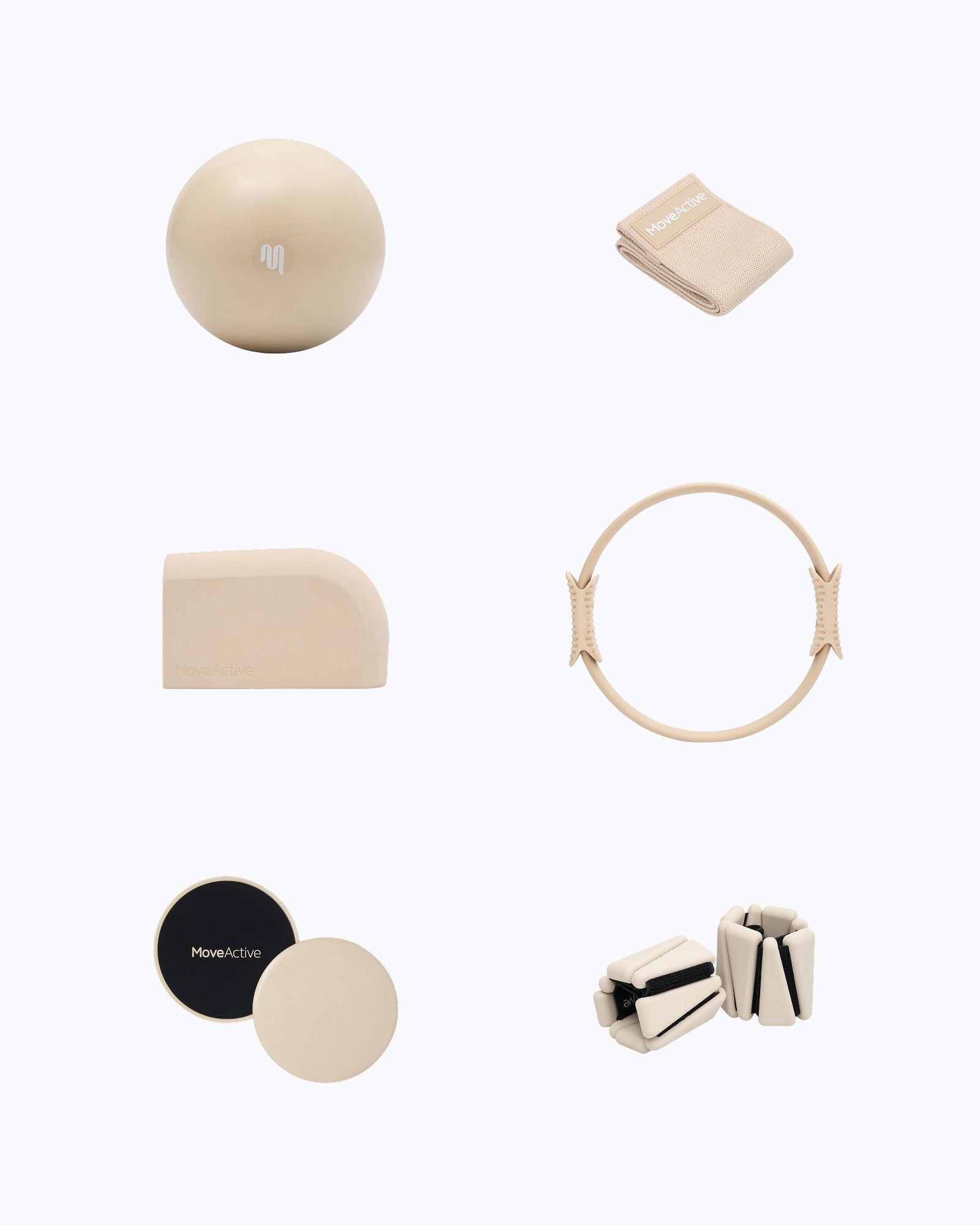 Pilates Ultimate Set - Almond