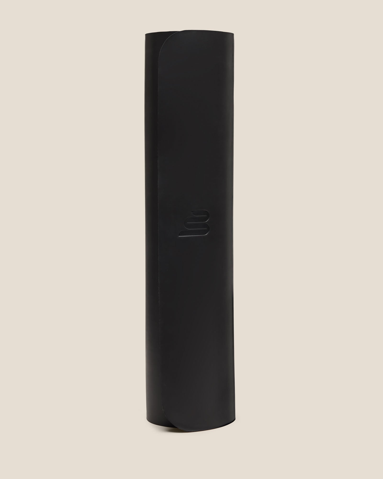 Lightweight Curved Yoga Mat - Black