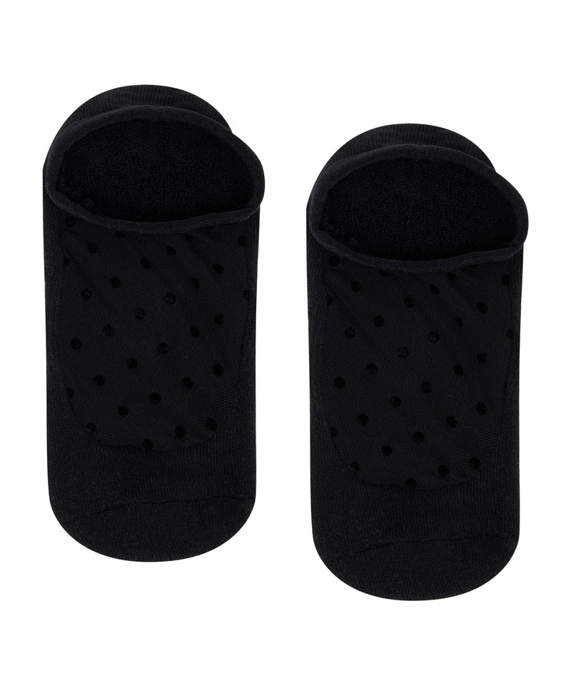 Comfortable and stylish non-slip grip socks with spotty mesh design