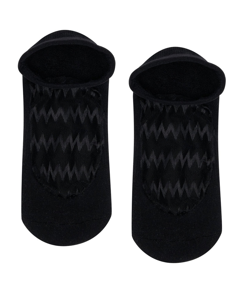 Stylish and functional Luxe Mesh Low Rise Non Slip Grip Socks