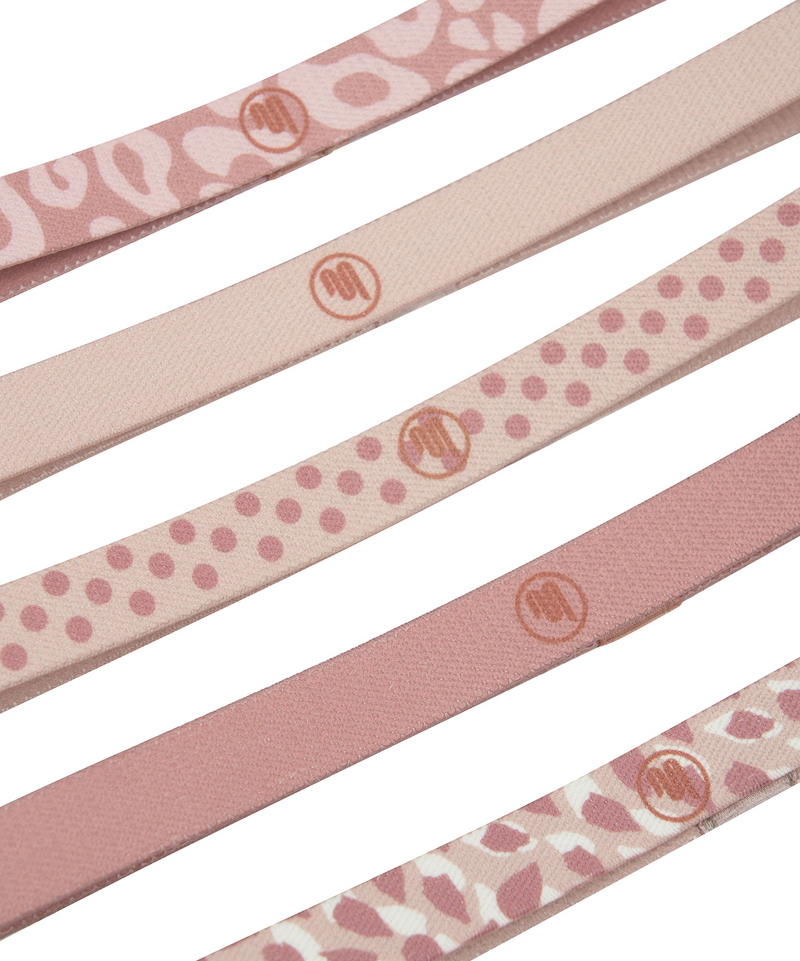 Accessorize with this 5-pack of headbands in a range of neutral tones